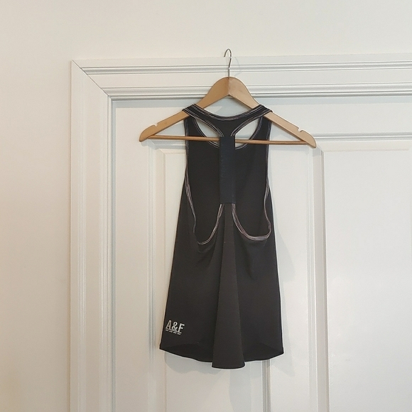 A&F muscle tee Size m Navy Blue - Picture 6 of 6